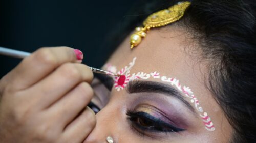 Bengali Bride Wedding Makeup Artistry Desktop Wallpaper