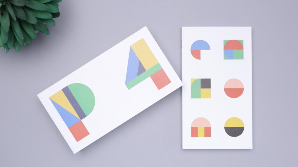 Minimalist Geometric Abstract Art Design 4K Desktop Wallpaper