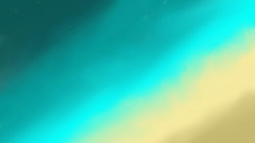 Abstract Teal and Sand Gradient Minimalist Digital Art Desktop Wallpaper