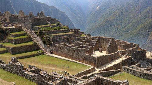 Machu Picchu Ancient Incan Ruins Landscape 4K Wallpaper