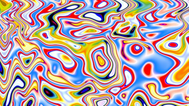 Colorful Abstract Liquid Fluid Art 4K Desktop Wallpaper