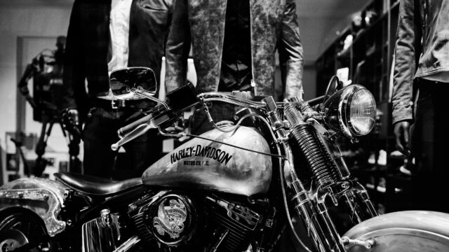 Harley Davidson Motorcycle Showcase Aesthetic 4K Desktop Wallpaper