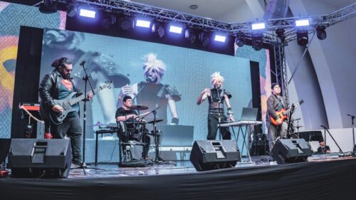 Final Fantasy Tribute Band Performance Live Concert 4K Wallpaper