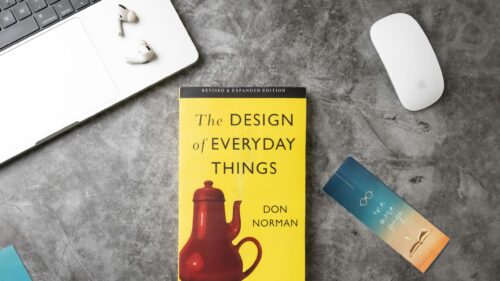 The Design of Everyday Things Book Workspace 4K Wallpaper