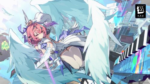 Zenless Zone Zero Nicole Demara Angel Style Anime Girl PC Wallpaper