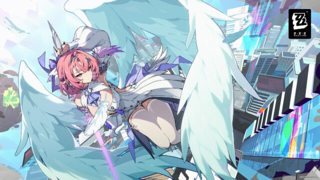 Zenless Zone Zero Nicole Demara Angel Style Anime Girl PC Wallpaper