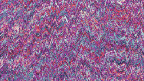 Abstract Glitch Art Texture in Pink and Blue Tones 4K PC Wallpaper