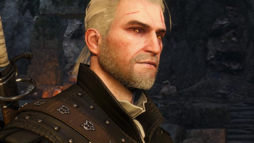 Geralt of Rivia Close Up The Witcher 3 Wild Hunt PC Wallpaper