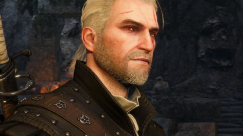 Geralt of Rivia Close Up The Witcher 3 Wild Hunt PC Wallpaper