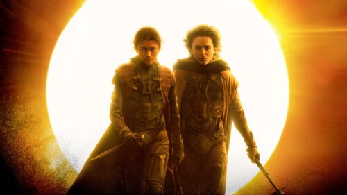 Epic Arrakis Desert Landscape Cinematic Dune Sci-Fi 4K Desktop Wallpaper