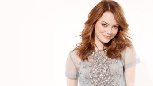 Stunning Emma Stone Portrait High Definition 4K Cinematic Desktop Wallpaper