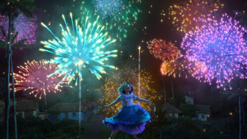 Magical Casita and Madrigal Family Enchanted Disney Encanto 4K Desktop Wallpaper