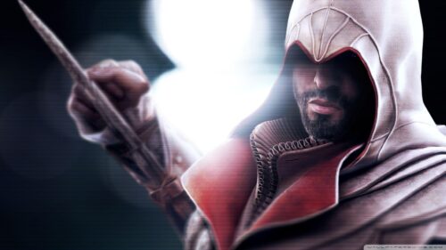 Ezio Auditore Assassin’s Creed Gaming Wallpaper 4K High Definition Desktop Background