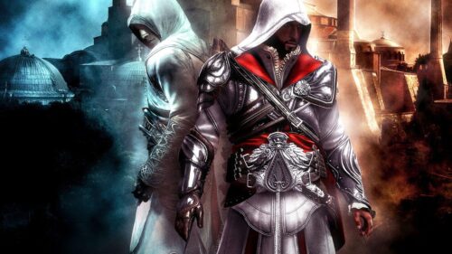 Ezio Auditore Assassin’s Creed Cinematic 4K Gaming Wallpaper for Desktop PC