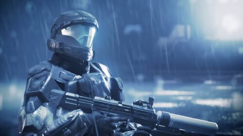 Helldivers 2 Cinematic Battle Desktop Wallpaper – High Quality Gaming Background