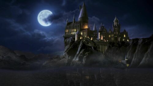 Hogwarts Legacy Cinematic Castle Landscape – High Quality 4K Gaming Desktop Wallpaper