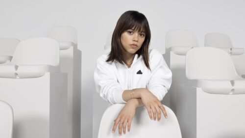 Stunning Jenna Ortega Cinematic Portrait High Definition Desktop Wallpaper