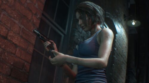 Jill Valentine Gaming Wallpaper 4K High Resolution Desktop Background