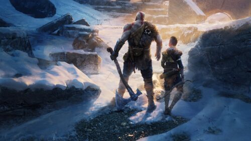 Kratos God of War Epic Gaming Desktop Wallpaper 4K High Resolution PC Background
