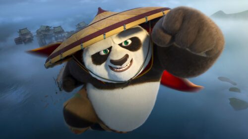 Epic Po Dragon Warrior Kung Fu Panda Cinematic Battle 4K Desktop Wallpaper