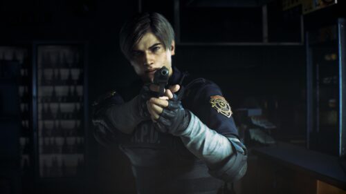 Leon S Kennedy Resident Evil 4 Remake High Quality Gaming Desktop Wallpaper 4K