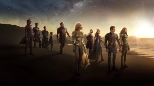 Epic Marvel Studios Cinematic Universe Heroes Collage 4K Desktop Wallpaper
