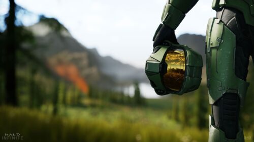 Master Chief Epic Halo Combat Evolved 4K Gaming Wallpaper for Desktop PC
