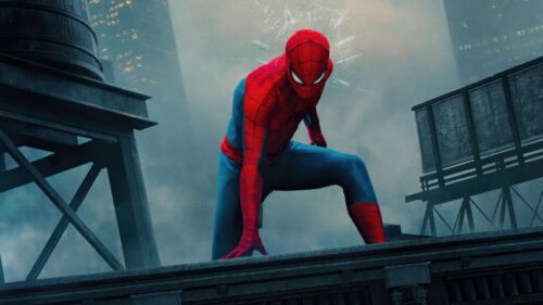 Epic Spider-Man Swinging Through New York City Skyline 4K Desktop Wallpaper