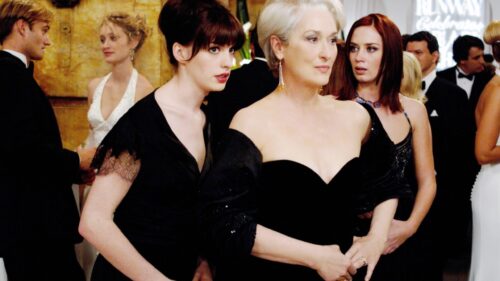 Iconic The Devil Wears Prada Fashion Movie Aesthetic 4K Desktop Wallpaper