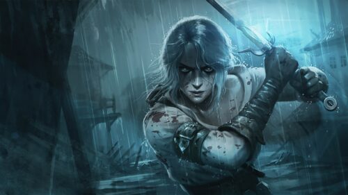 The Witcher 3 Geralt of Rivia Epic Combat 4K Desktop Gaming Wallpaper