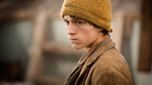 Stunning Tom Holland Cinematic Portrait 4K Desktop Wallpaper