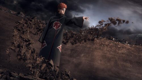 Pain Akatsuki Shinra Tensei Cinematic Naruto 4K Desktop Wallpaper