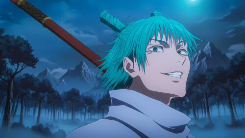 Kashimo Hajime Jujutsu Kaisen Blue Haired Samurai PC Wallpaper