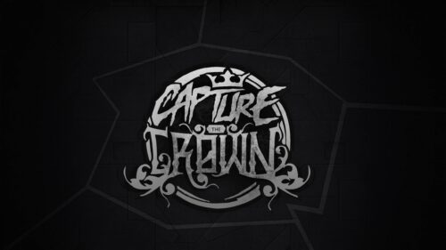 Capture The Crown Minimalist Band Logo Dark Metal Aesthetic PC Wallpaper