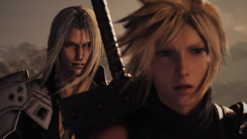 Cloud Strife and Sephiroth Final Fantasy VII Rebirth 4K PC Wallpaper