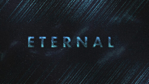 Eternal Typography Dark Aesthetic Digital Art 4K PC Wallpaper