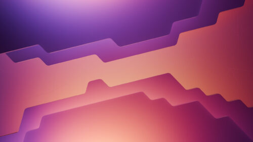 Abstract Gradient Geometric Layers Minimalist 4K PC Wallpaper