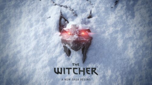 The Witcher School of the Lynx Medallion in Snow 4K PC Wallpaper