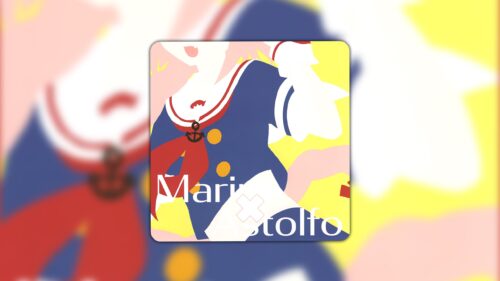 Minimalist Marin Kitagawa and Astolfo Anime Style Desktop Wallpaper