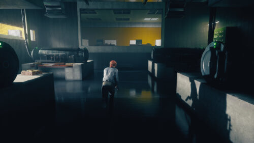 Jesse Faden in Control Video Game Cinematic Desktop Wallpaper