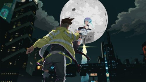 Cyberpunk Edgerunners David and Lucy Moonlight PC Wallpaper