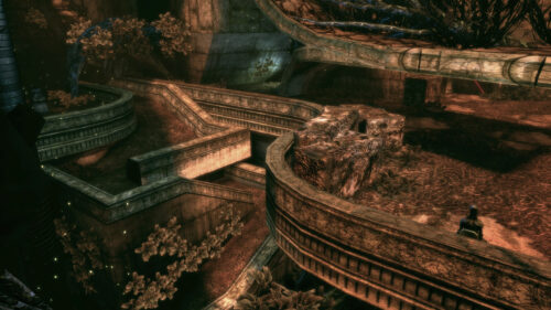 Mysterious Alien Architecture and Ancient Ruins 4K Wallpaper