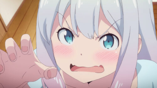 Cute Angry Sagiri Izumi Eromanga Sensei Desktop Wallpaper