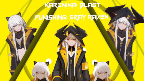 Karenina Blast Punishing Gray Raven Anime Girl Desktop Wallpaper