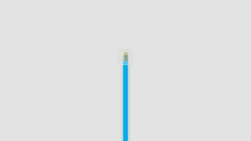 Minimalist Blue Ethernet Cable Technology PC Wallpaper
