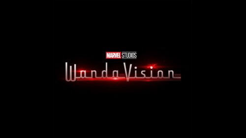 WandaVision Scarlett Witch and Vision Abstract Retro Style 4K Desktop Wallpaper