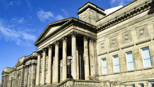 Neoclassical Architecture St George’s Hall Liverpool Desktop Wallpaper