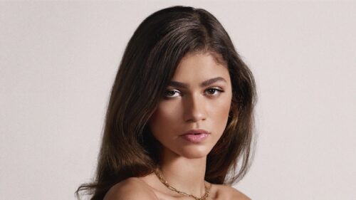 Stunning Zendaya Cinematic Portrait High Definition Desktop Wallpaper