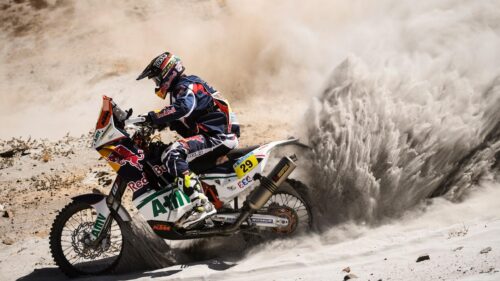 Kurt Caselli Dakar Rally Dirt Bike Performance 4K PC Wallpaper
