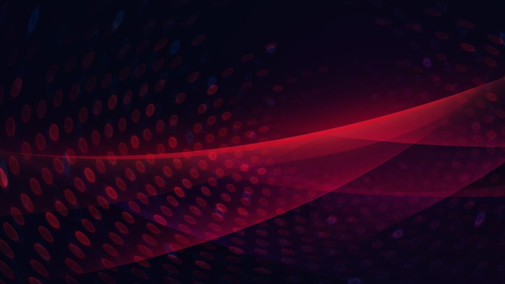 Minimalist Red Abstract Digital Waves 4K Desktop Wallpaper